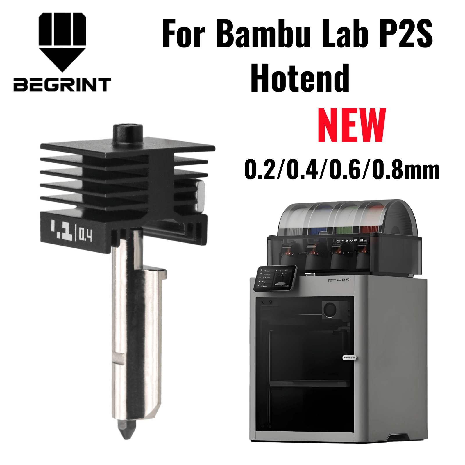 3D Printing Bambu Lab - สำหรับ Bambu Lab P2S X2D หัวฉีด