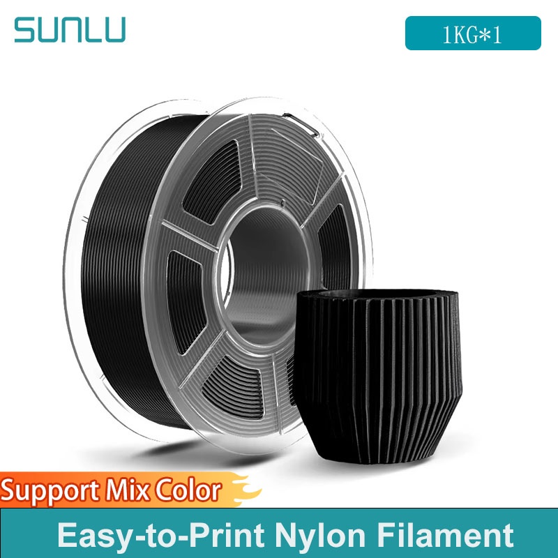 3D Printing Nylon - SUNLU 1KG Easy-to-พิมพ์ไนลอนทนความร้อน 3Dเครื่องพิมพ์No-Cracking No-Warping 3D