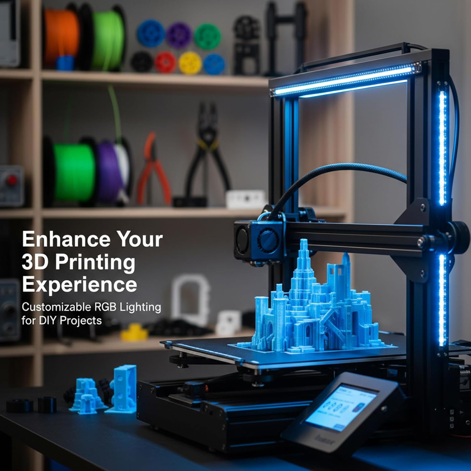 สำหรับบอร์ดไฟ LED RGB รุ่น Bam - 3D Printing Bambu Lab บทวิจารณ์และราคา