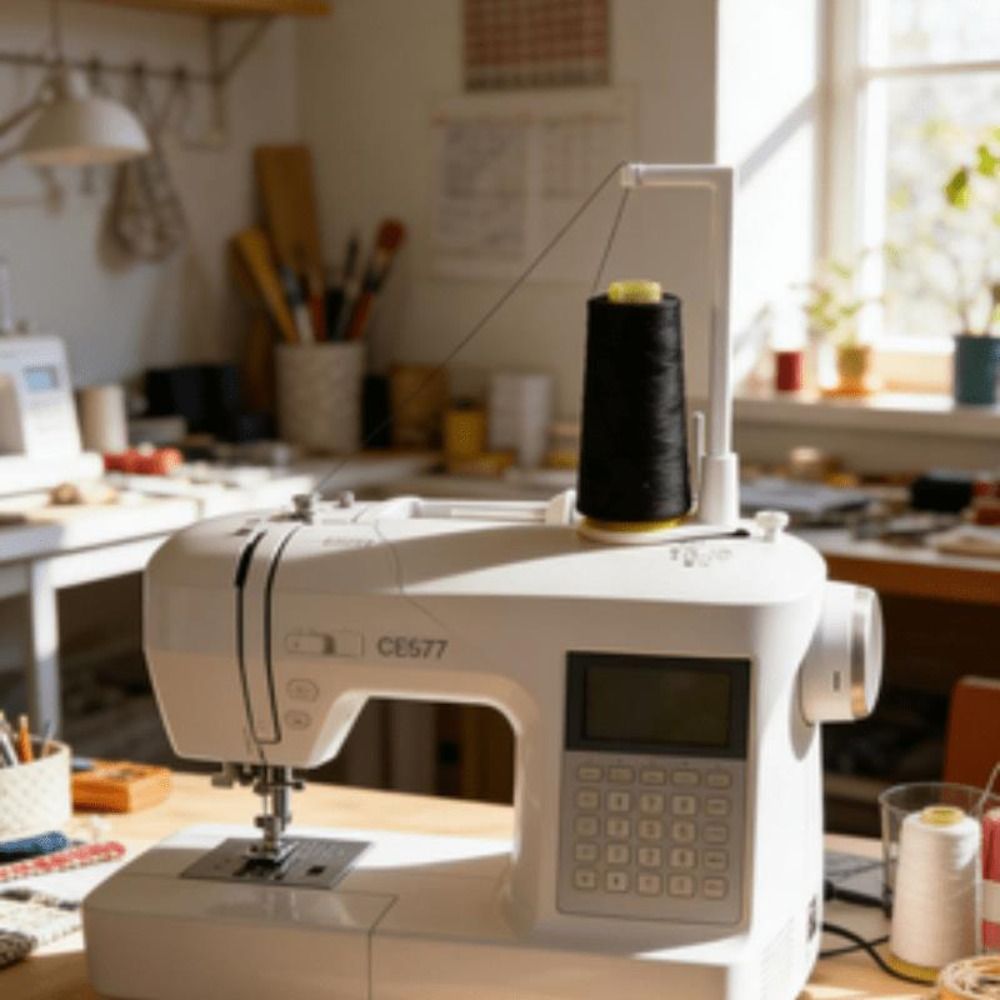 ขาตั้งด้ายสำหรับจักรเย็บผ้าแบบ - 3D Printing Guide บทวิจารณ์และราคา