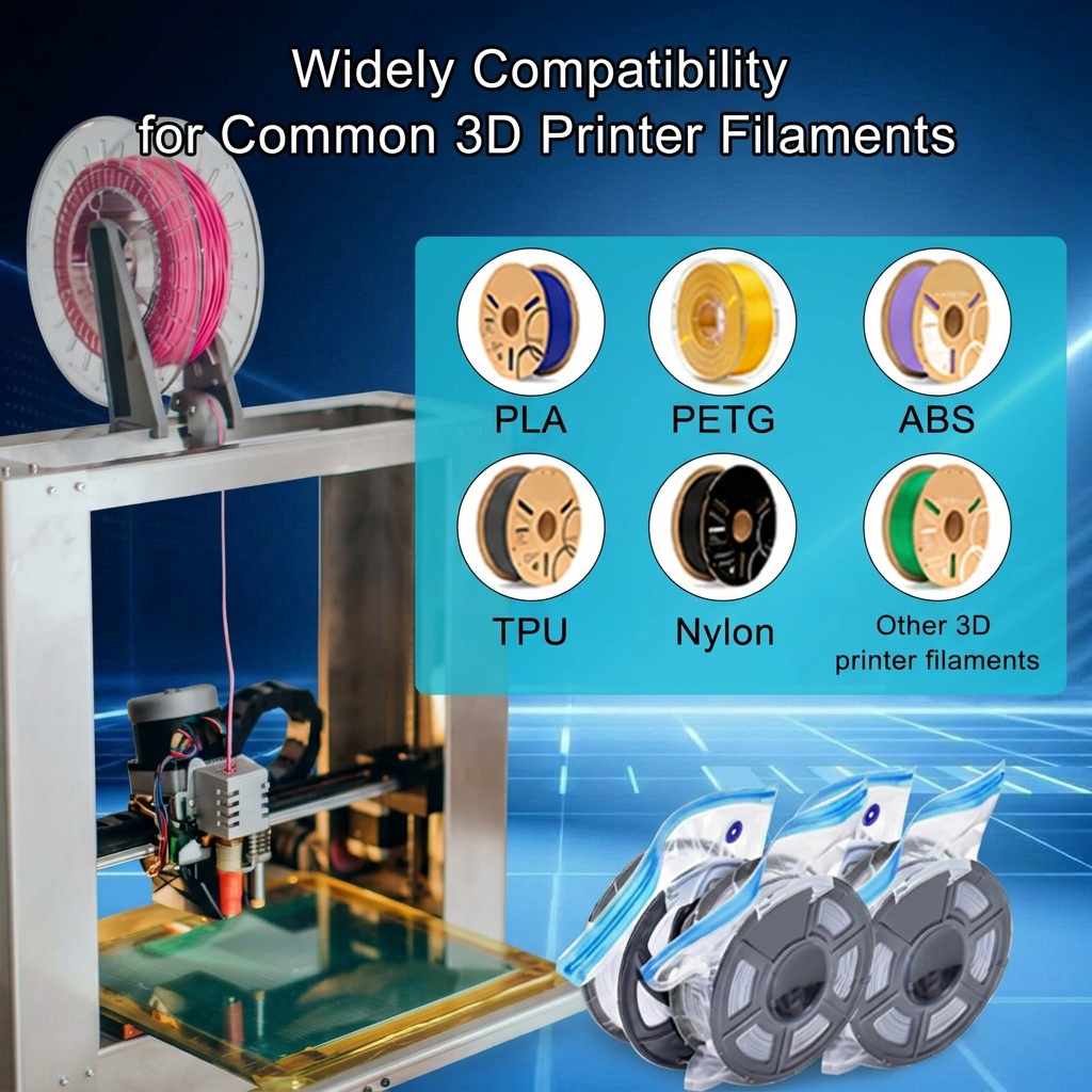 ถุงเก็บเส้นพลาสติก PLA ABS PET - 3D Printing Nylon บทวิจารณ์และราคา