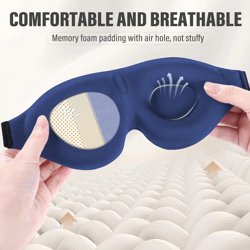 หน้ากากปิดตา 3D สำหรับการนอนหล - 3D Printing Mask บทวิจารณ์และราคา