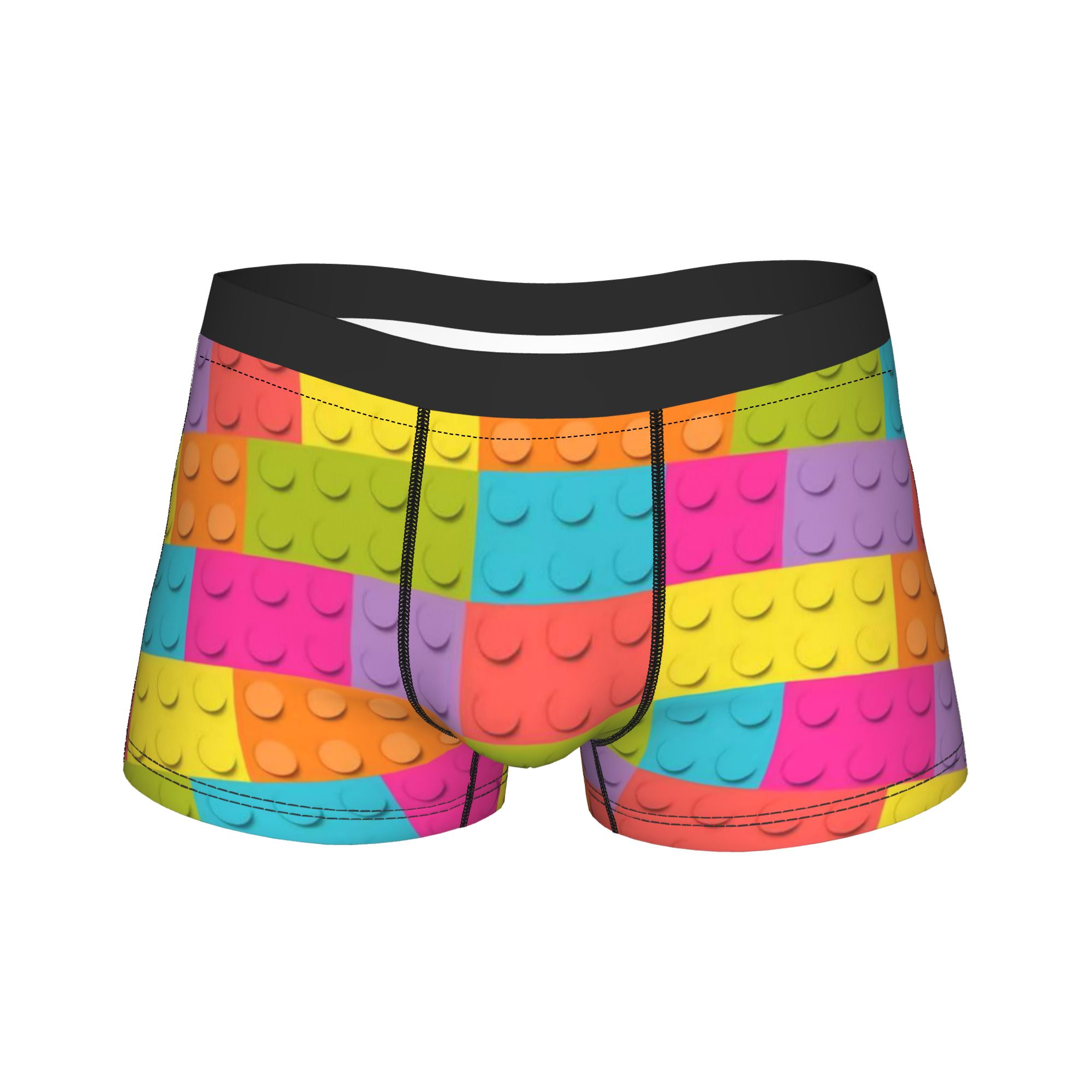 กางเกงบ็อกเซอร์ลายอิฐก่อสร้างห - 3D Printing Lego Bricks บทวิจารณ์และราคา